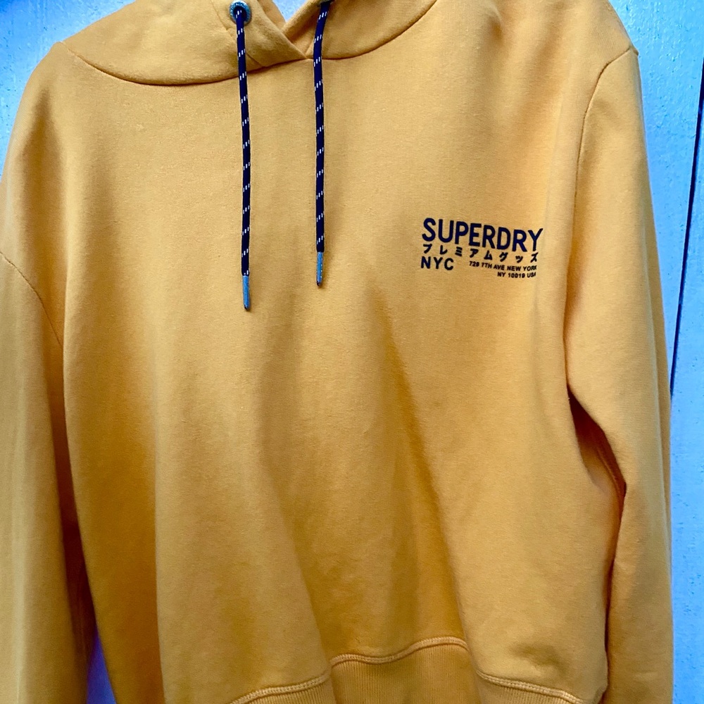 Superdry Yellow Hoodie